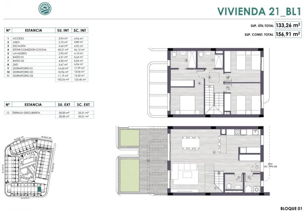 3 camera da letto Appartamento in vendita in Alicante citta con garage - 269.000 € (Rif: 8456425)