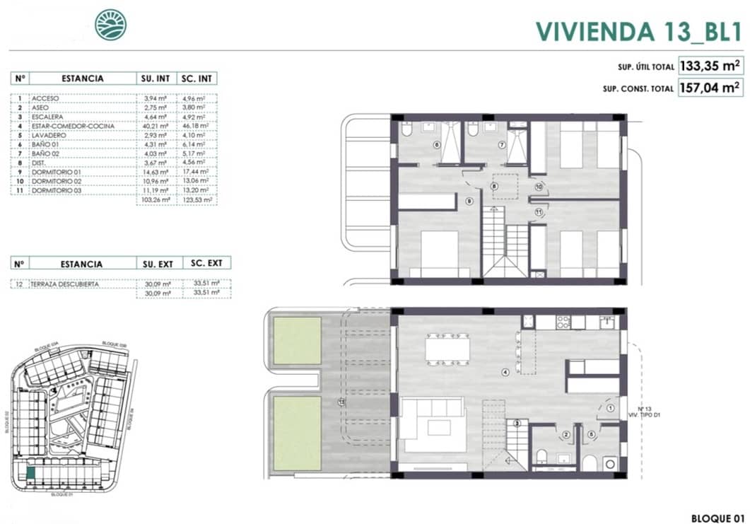 3 camera da letto Appartamento in vendita in Alicante citta con garage - 269.000 € (Rif: 8456425)