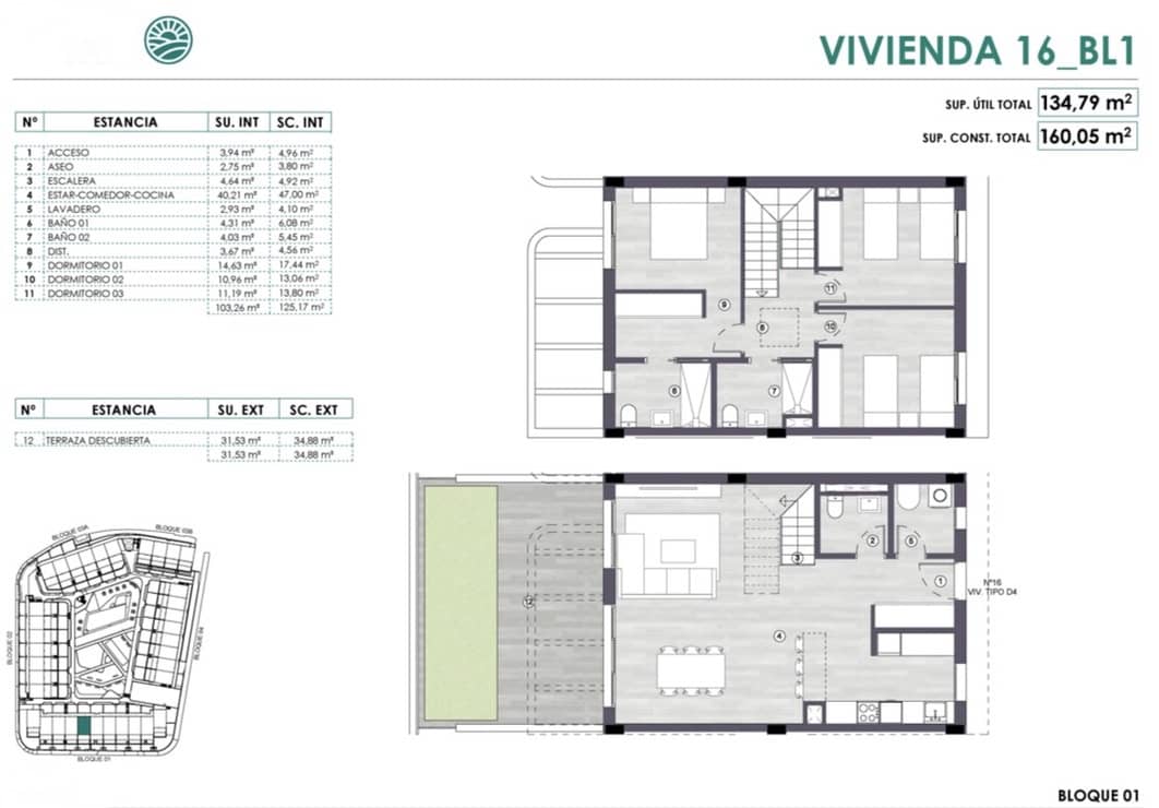 3 camera da letto Appartamento in vendita in Alicante citta con garage - 269.000 € (Rif: 8456425)