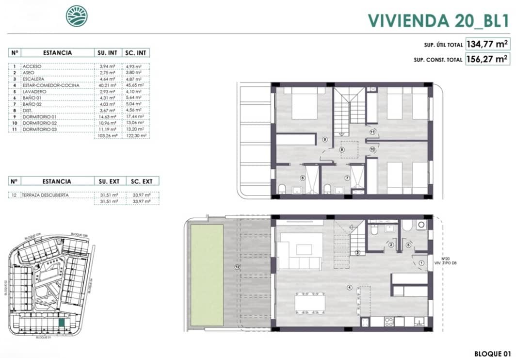 3 camera da letto Appartamento in vendita in Alicante citta con garage - 269.000 € (Rif: 8456425)