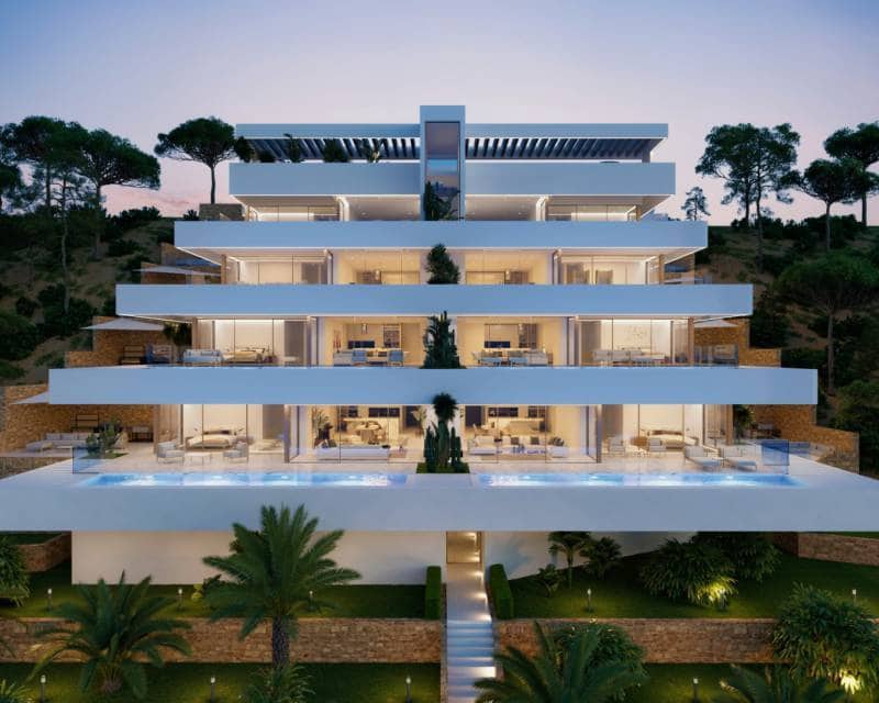 3 Zimmer Apartment zu verkaufen in Altea mit Pool Garage - 1.950.000 € (Ref: 8472071)