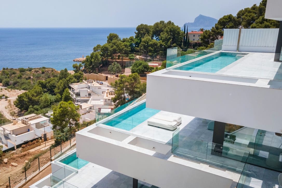 3 Zimmer Apartment zu verkaufen in Altea mit Pool Garage - 1.950.000 € (Ref: 8472071)
