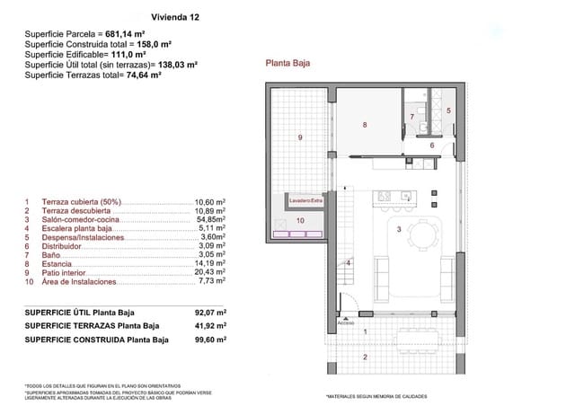 3 camera da letto Villa in vendita in Finestrat con piscina garage - 750.000 € (Rif: 8508333)