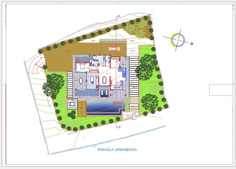 4 camera da letto Villa in vendita in Benissa con piscina garage - 2.100.000 € (Rif: 8624532)