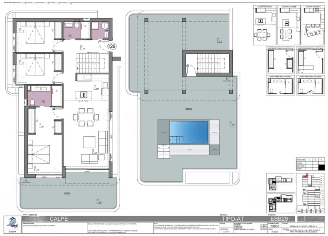 3 bedroom Apartment for sale in Calpe / Calp with garage - € 1,672,000 (Ref: 8659999)