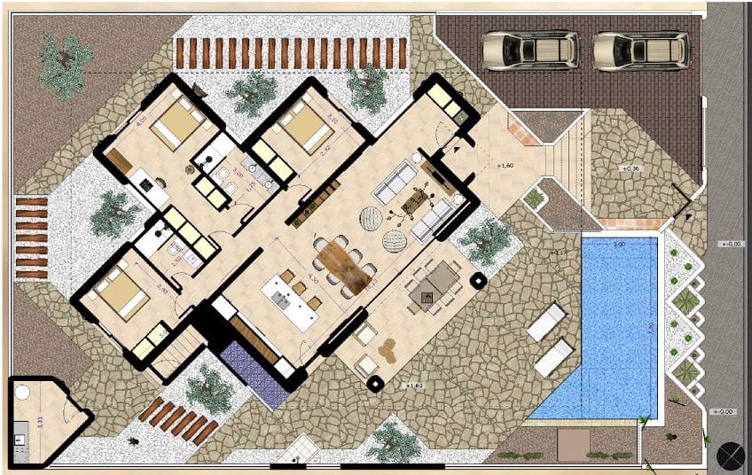 3 bedroom Villa for sale in Polop with pool garage - € 635,000 (Ref: 8683137)