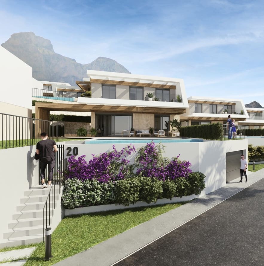 3 chambre Villa/Maison à vendre à Polop avec piscine garage - 560 000 € (Ref: 8716006)