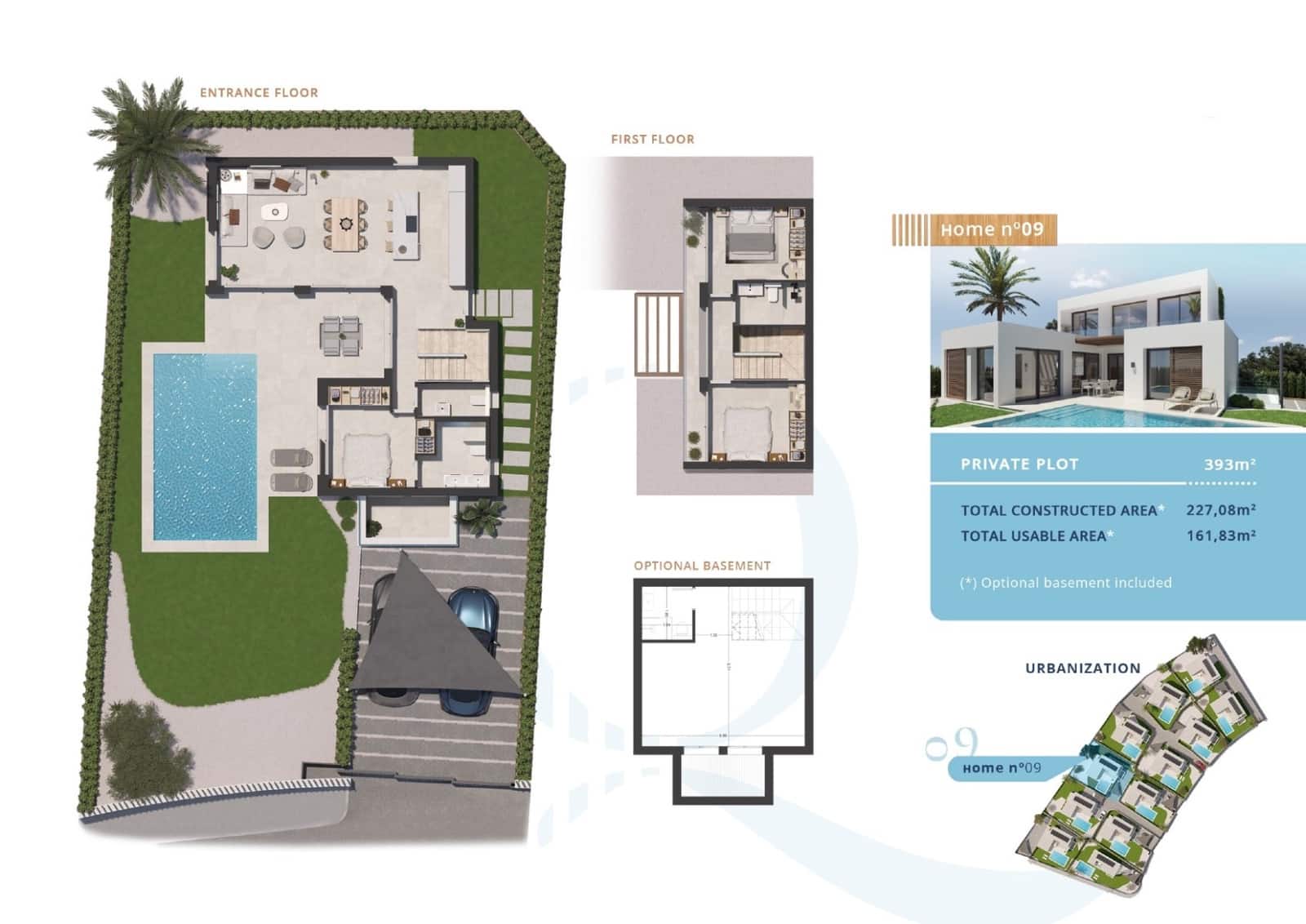 3 slaapkamer Villa te koop in Alfaz del Pi / L'Alfas del Pi met zwembad - € 760.000 (Ref: 8793785)