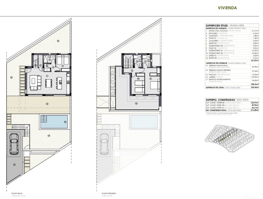 Chalet de 3 habitaciones en Polop en venta con piscina garaje - 780.000 € (Ref: 8793794)