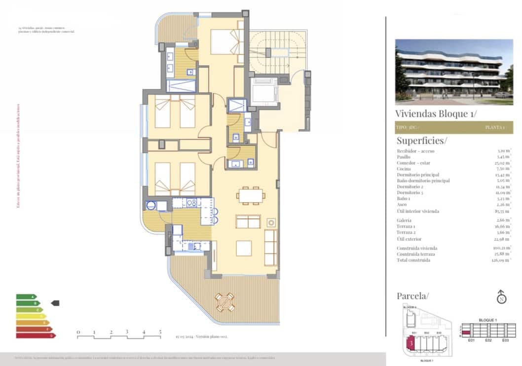 3 chambre Appartement à vendre à El Campello avec garage - 602 000 € (Ref: 8856742)