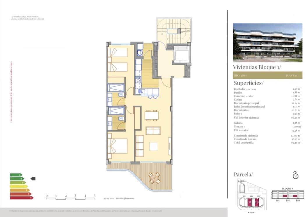 2 sypialnia Apartament na sprzedaż w El Campello z garażem - 505 000 € (Ref: 8856743)