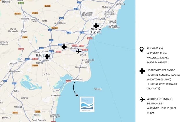 2 slaapkamer Appartement te koop in Santa Pola met garage - € 245.000 (Ref: 8890824)