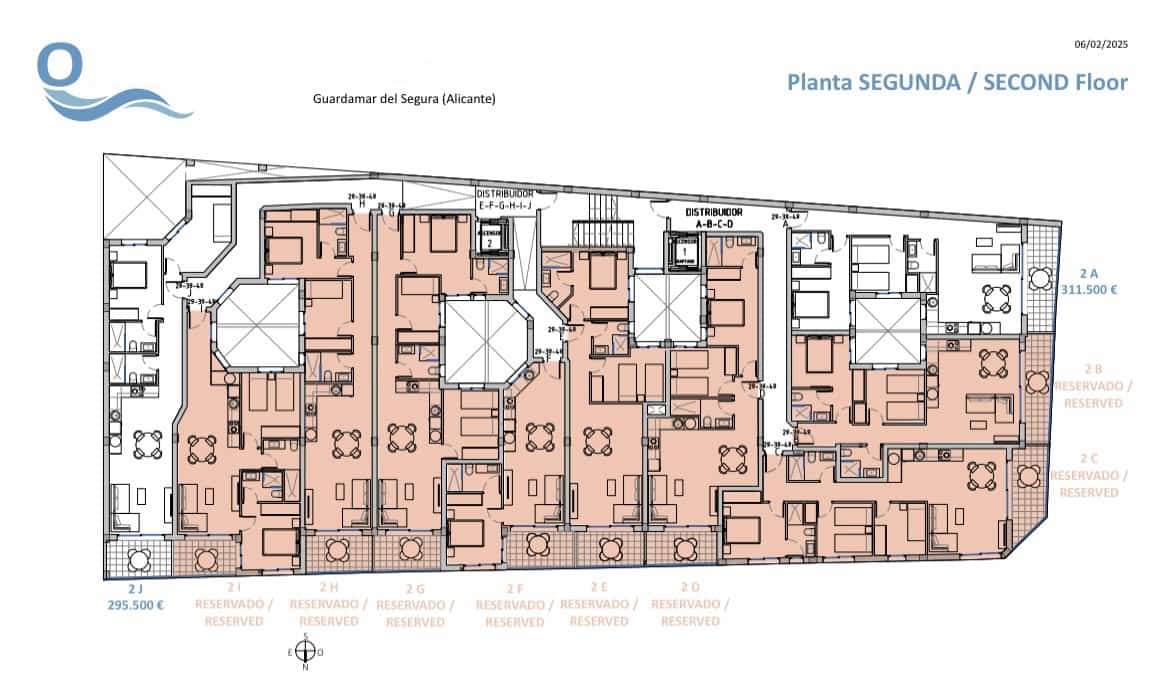 2 bedroom Apartment for sale in Guardamar del Segura with pool garage - € 337,500 (Ref: 8893914)