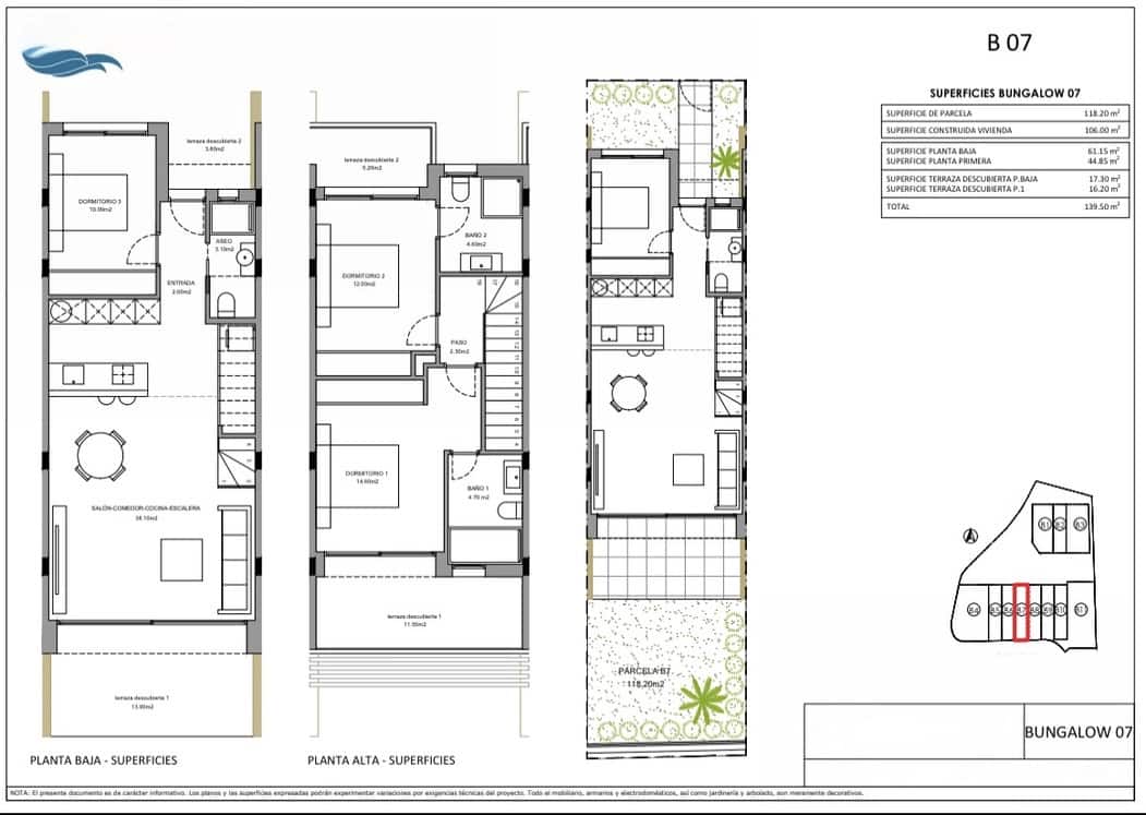 3 soveværelse Semi-Rækkehus til salg i Finestrat med garage - € 495.000 (Ref: 8910758)