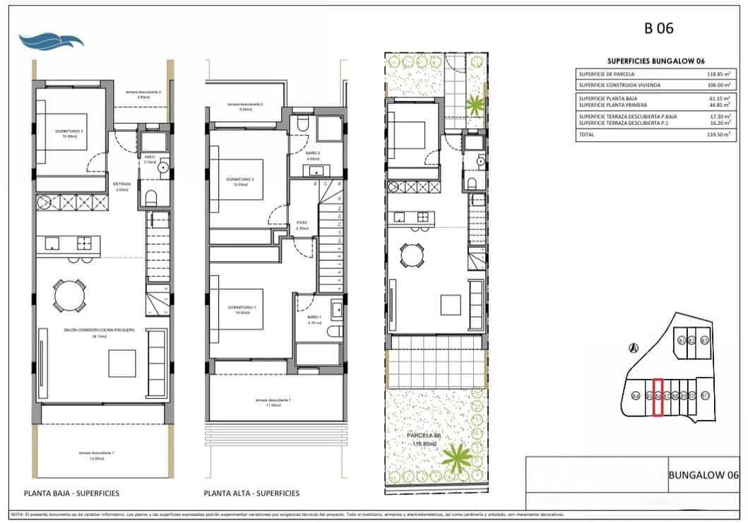 3 soveværelse Semi-Rækkehus til salg i Finestrat med garage - € 495.000 (Ref: 8910758)