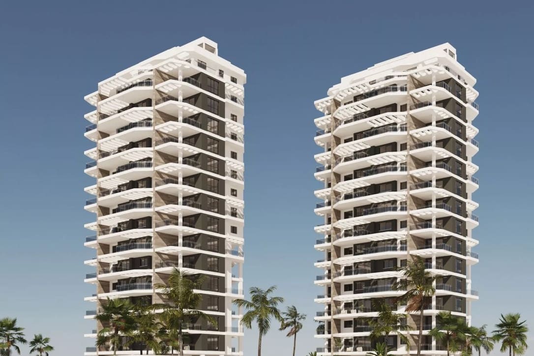 3 makuuhuone Huoneisto myytävänä paikassa Calpe / Calp mukana uima-altaan 
autotalli - 587 000 € (Ref: 8939841)