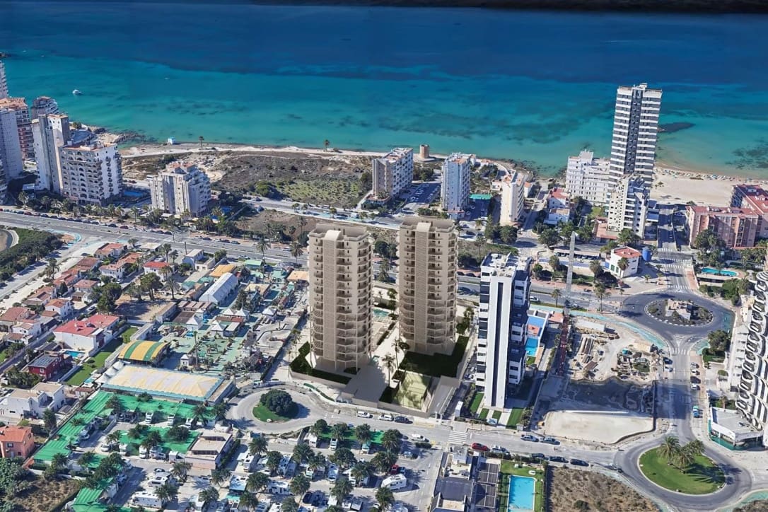 3 makuuhuone Huoneisto myytävänä paikassa Calpe / Calp mukana uima-altaan 
autotalli - 587 000 € (Ref: 8939841)