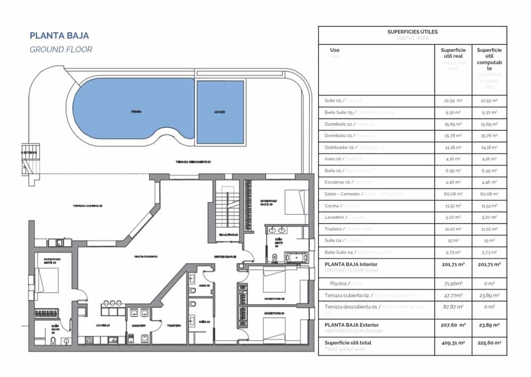 8 sypialnia Willa na sprzedaż w Altea la Vella z basenem garażem - 2 645 000 € (Ref: 9041863)