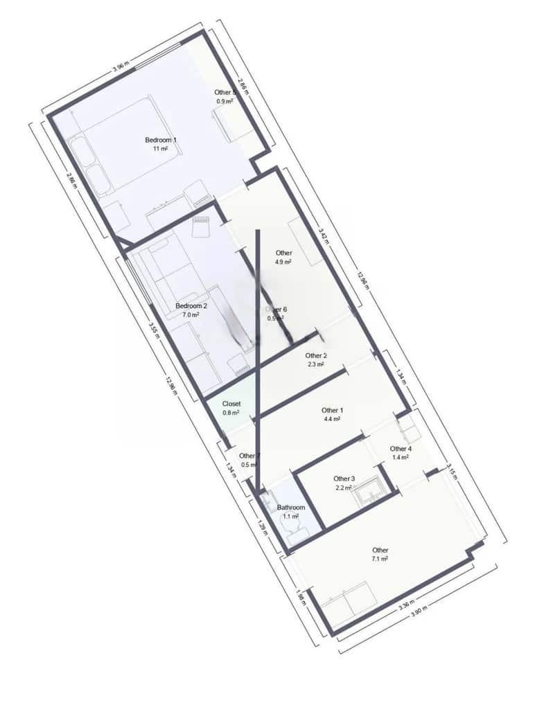 5 soverom Hus til salgs i Bellreguard med garasje - € 159 000 (Ref: 9041864)