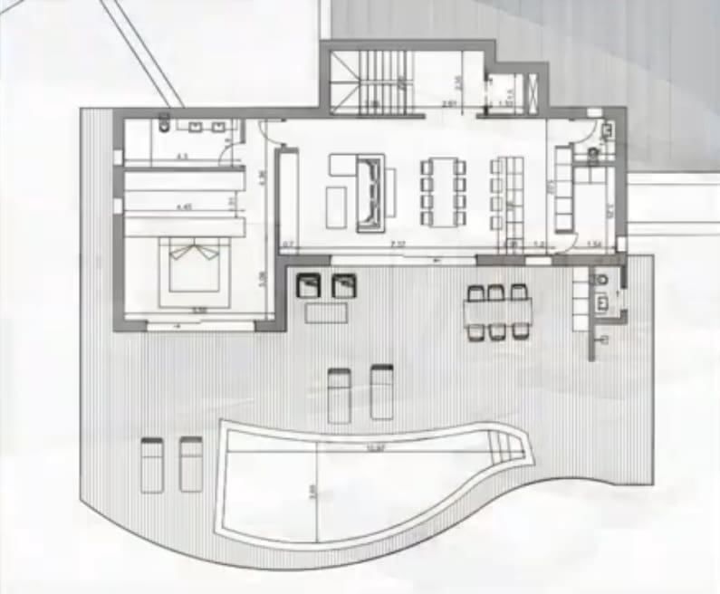 3 camera da letto Villa in vendita in Calpe / Calp con piscina garage - 1.360.000 € (Rif: 9050148)