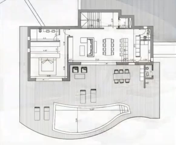 3 camera da letto Villa in vendita in Calpe / Calp con piscina garage - 1.360.000 € (Rif: 9050148)