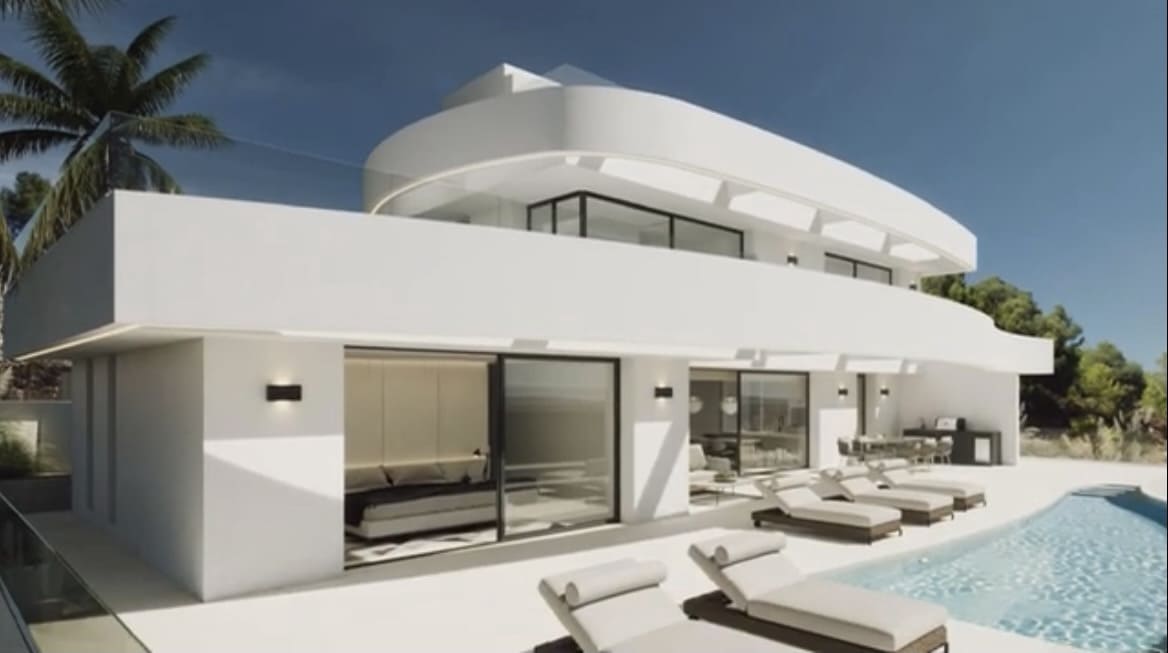 3 bedroom Villa for sale in Calpe / Calp with pool garage - € 1,280,000 (Ref: 9060154)