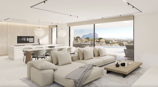 3 camera da letto Villa in vendita in Calpe / Calp con piscina garage - 1.280.000 € (Rif: 9060154)