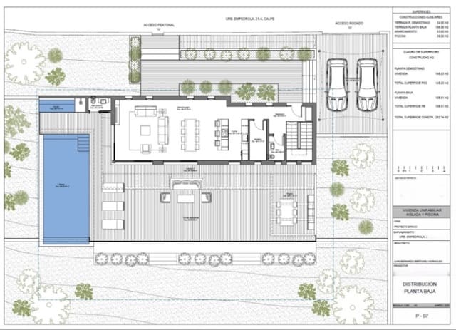 3 chambre Villa/Maison à vendre à Calpe / Calp avec piscine garage - 1 345 000 € (Ref: 9060172)