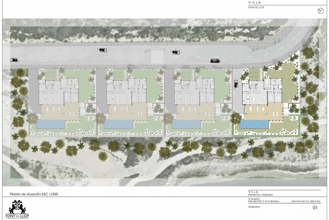 4 soveværelse Villa til salg i Monforte del Cid med swimmingpool garage - € 1.795.000 (Ref: 9138641)