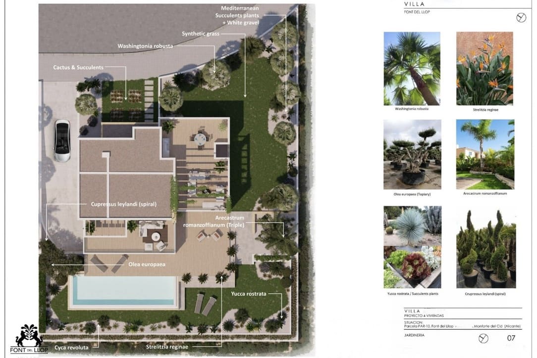 4 soveværelse Villa til salg i Monforte del Cid med swimmingpool garage - € 1.795.000 (Ref: 9138641)