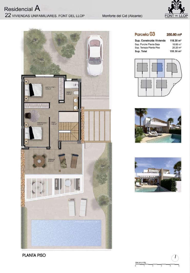 3 camera da letto Villa in vendita in Monforte del Cid con piscina - 489.000 € (Rif: 9142583)