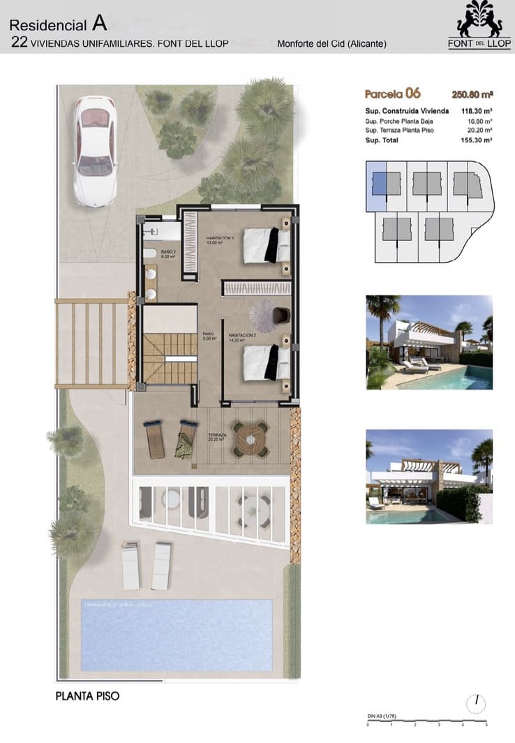 3 camera da letto Villa in vendita in Monforte del Cid con piscina - 489.000 € (Rif: 9142583)