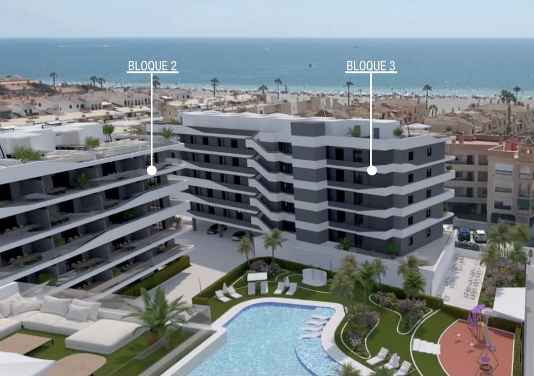 2 bedroom Apartment for sale in Santa Pola with pool garage - € 290,000 (Ref: 9177575)