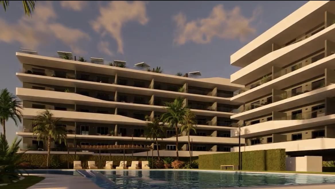 2 bedroom Apartment for sale in Santa Pola with pool garage - € 290,000 (Ref: 9177575)