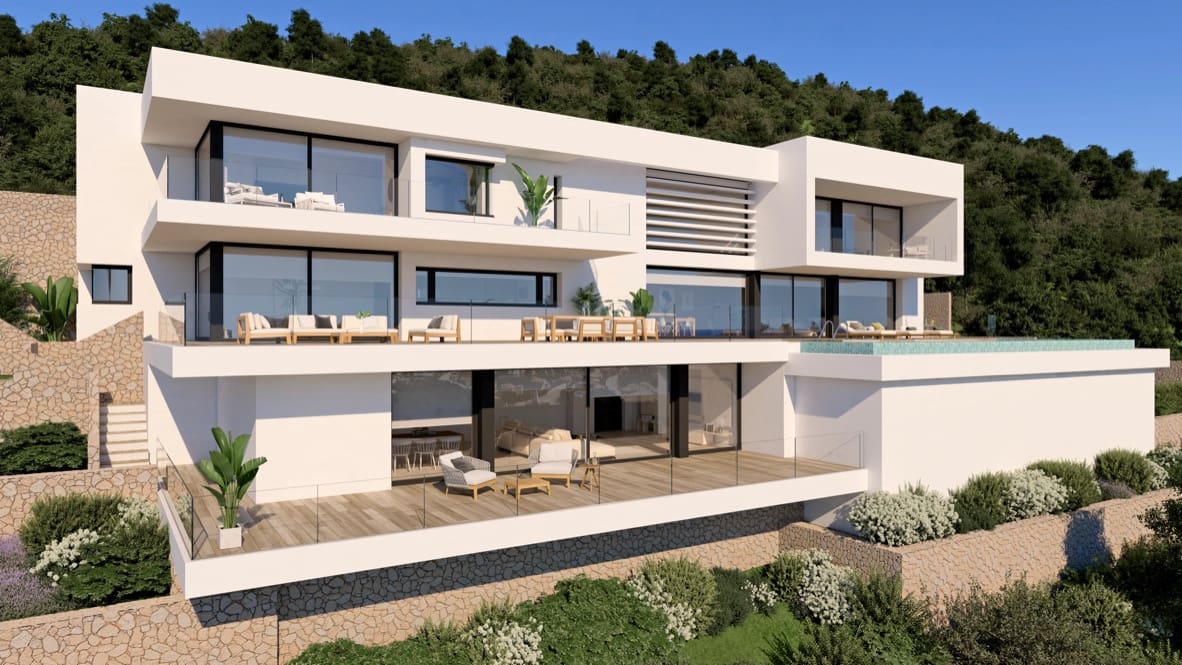 5 Zimmer Villa zu verkaufen in Benitachell / Benitatxell mit Garage - 6.057.000 € (Ref: 9184980)