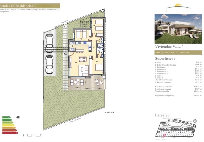 3 soveværelse Villa til salg i Alicante by med garage - € 460.000 (Ref: 9198274)