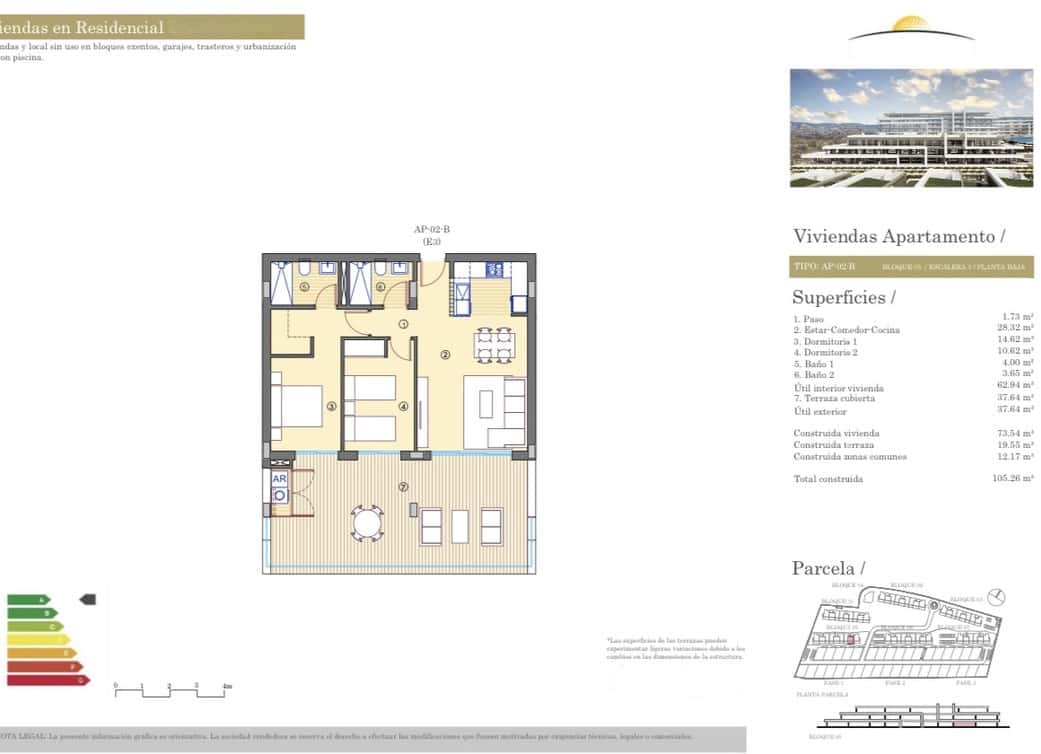2 camera da letto Appartamento in vendita in Alicante citta con garage - 266.000 € (Rif: 9200200)