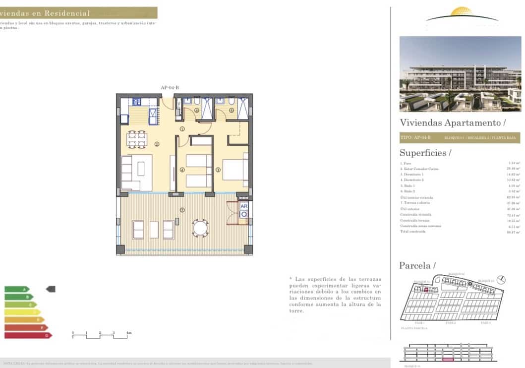 2 camera da letto Appartamento in vendita in Alicante citta con garage - 266.000 € (Rif: 9200200)