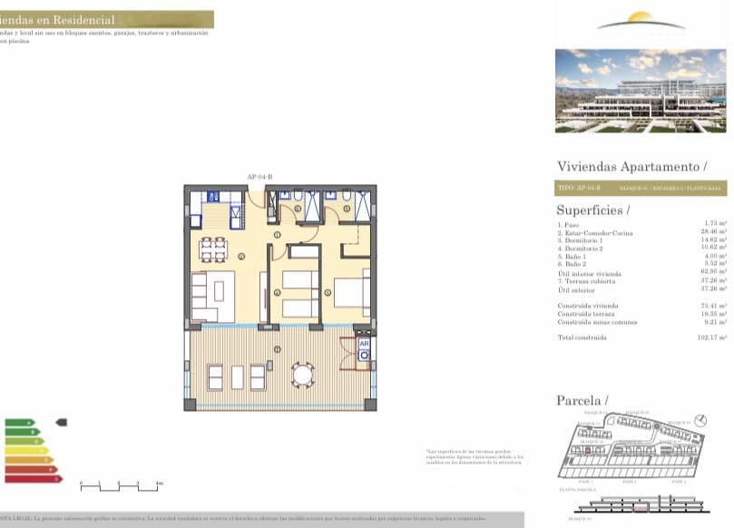 2 camera da letto Appartamento in vendita in Alicante citta con garage - 266.000 € (Rif: 9200200)