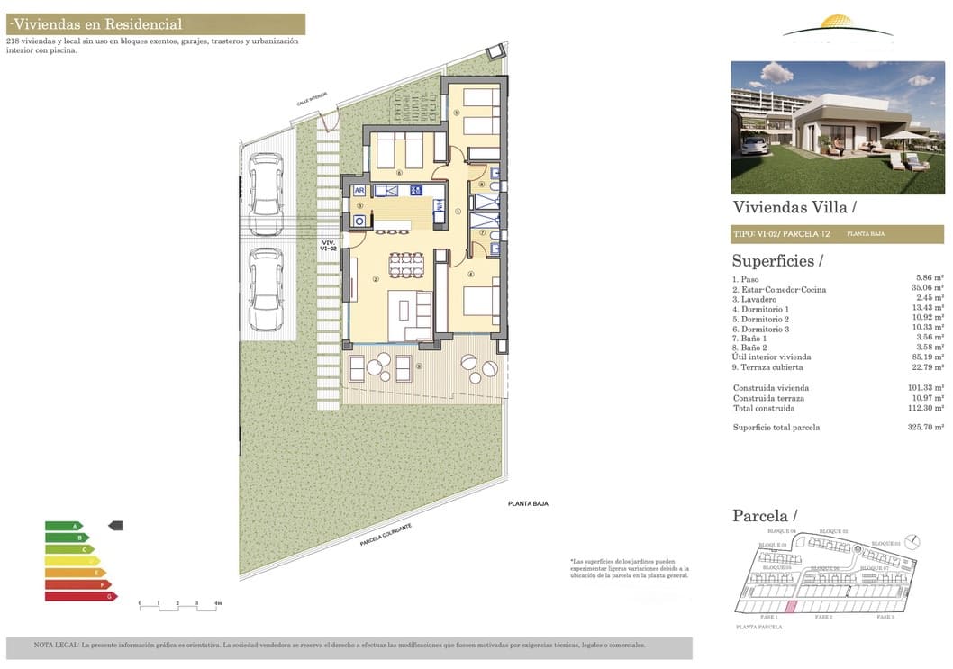 3 soveværelse Villa til salg i Alicante by med garage - € 465.000 (Ref: 9211438)