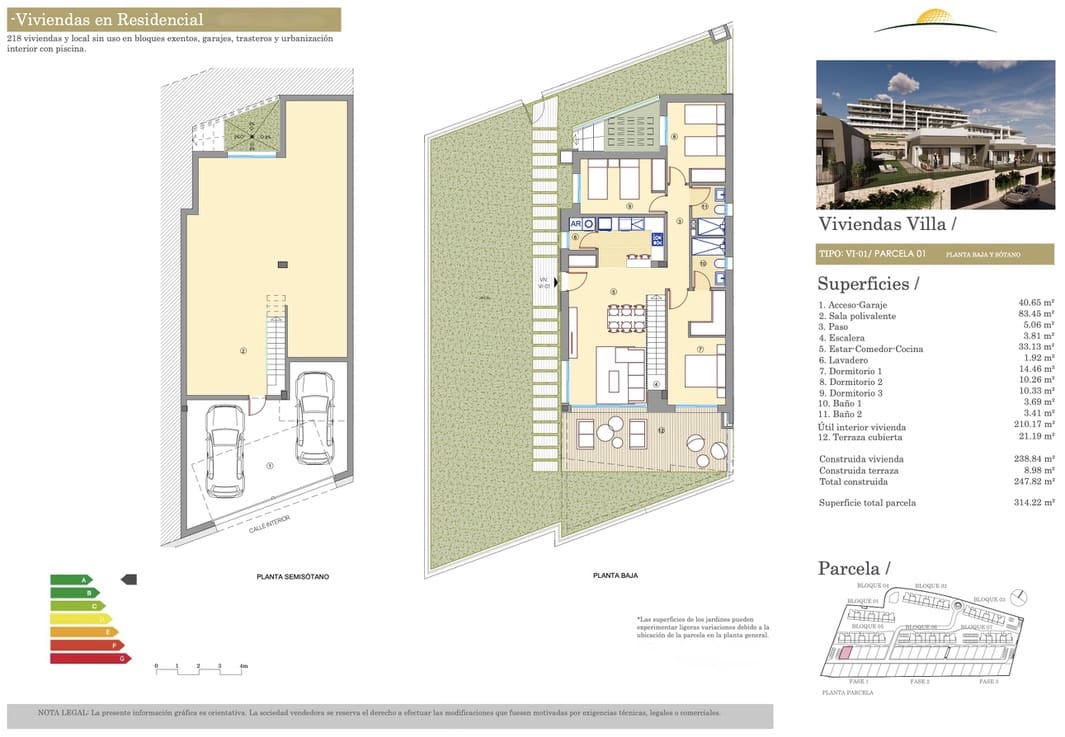 3 slaapkamer Villa te koop in Alicante stad met garage - € 560.000 (Ref: 9211579)