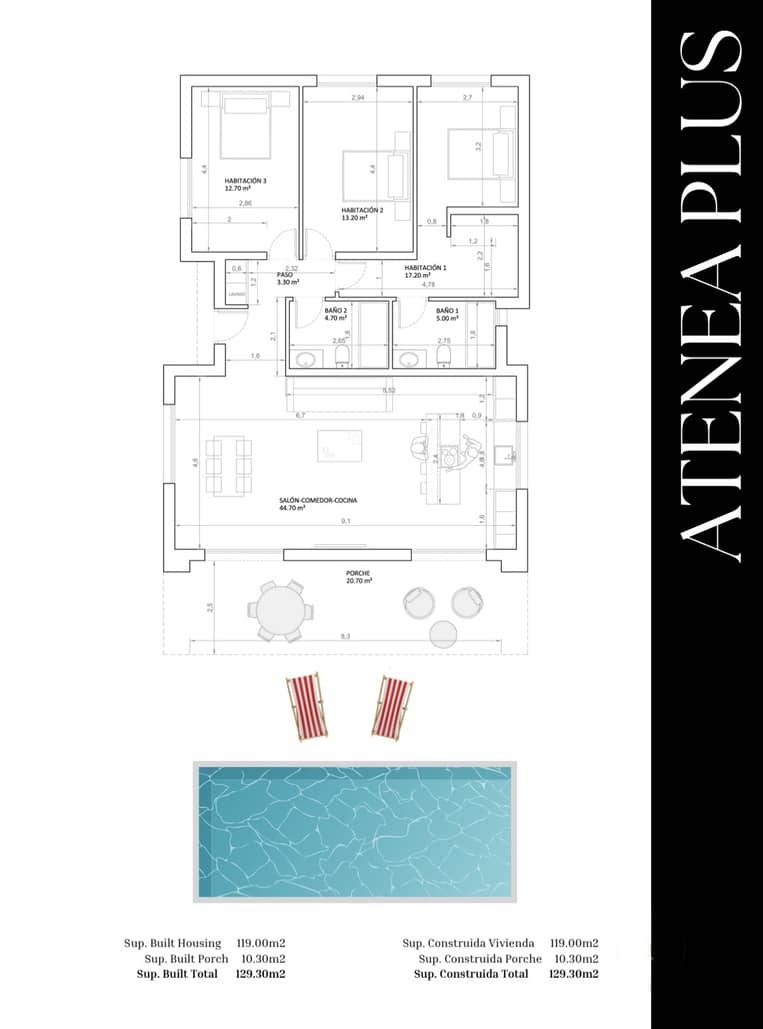 3 camera da letto Villa in vendita in Alicante citta con piscina garage - 308.000 € (Rif: 9357947)