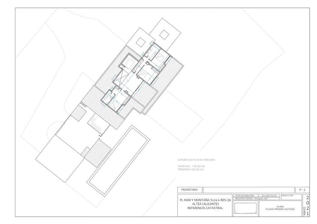 6 camera da letto Villa in vendita in Altea con piscina garage - 7.500.000 € (Rif: 9409044)