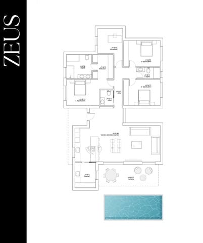 3 slaapkamer Villa te koop in Alicante stad met zwembad garage - € 456.000 (Ref: 9467651)