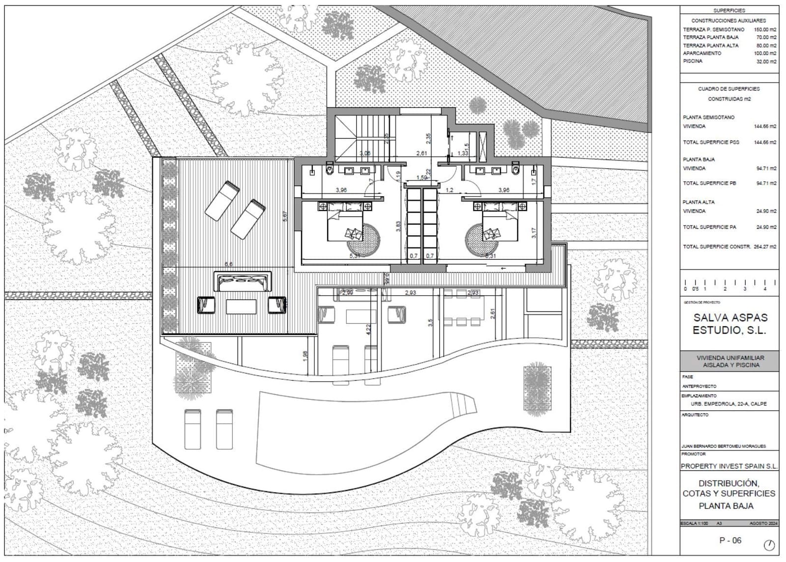 3 soverom Villa til salgs i Calpe / Calp - € 1 360 000 (Ref: 9972489)
