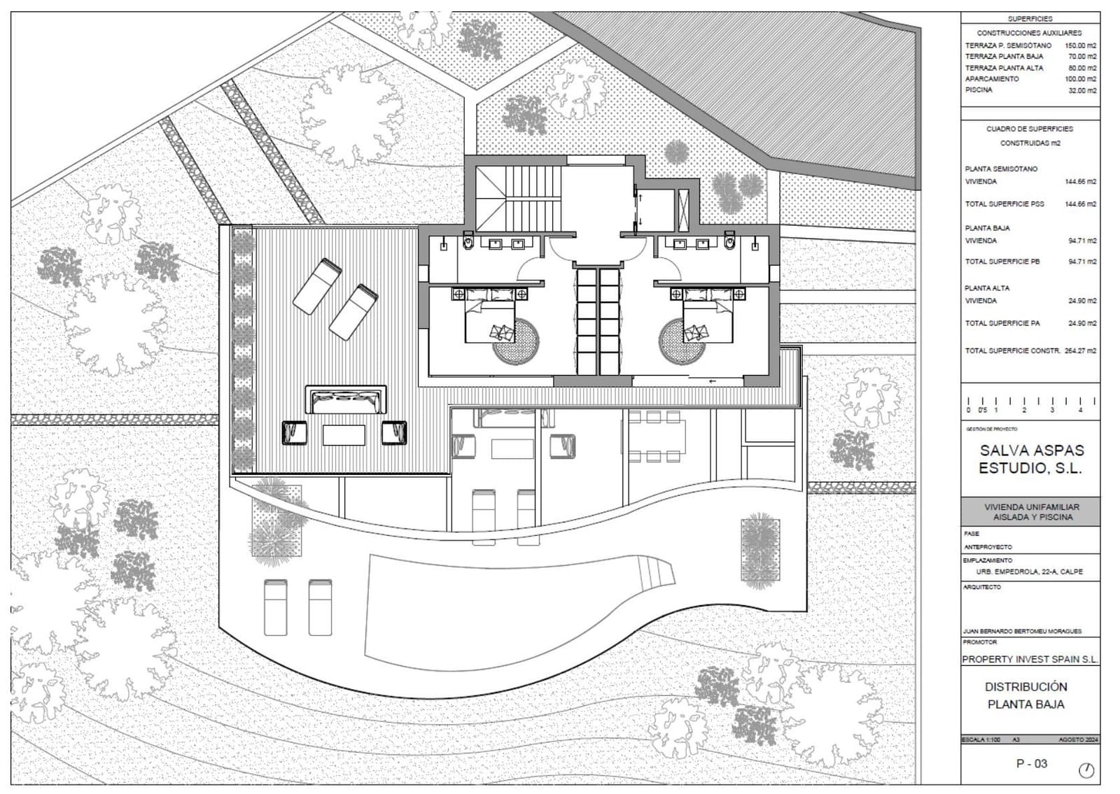 3 soverom Villa til salgs i Calpe / Calp - € 1 360 000 (Ref: 9972489)