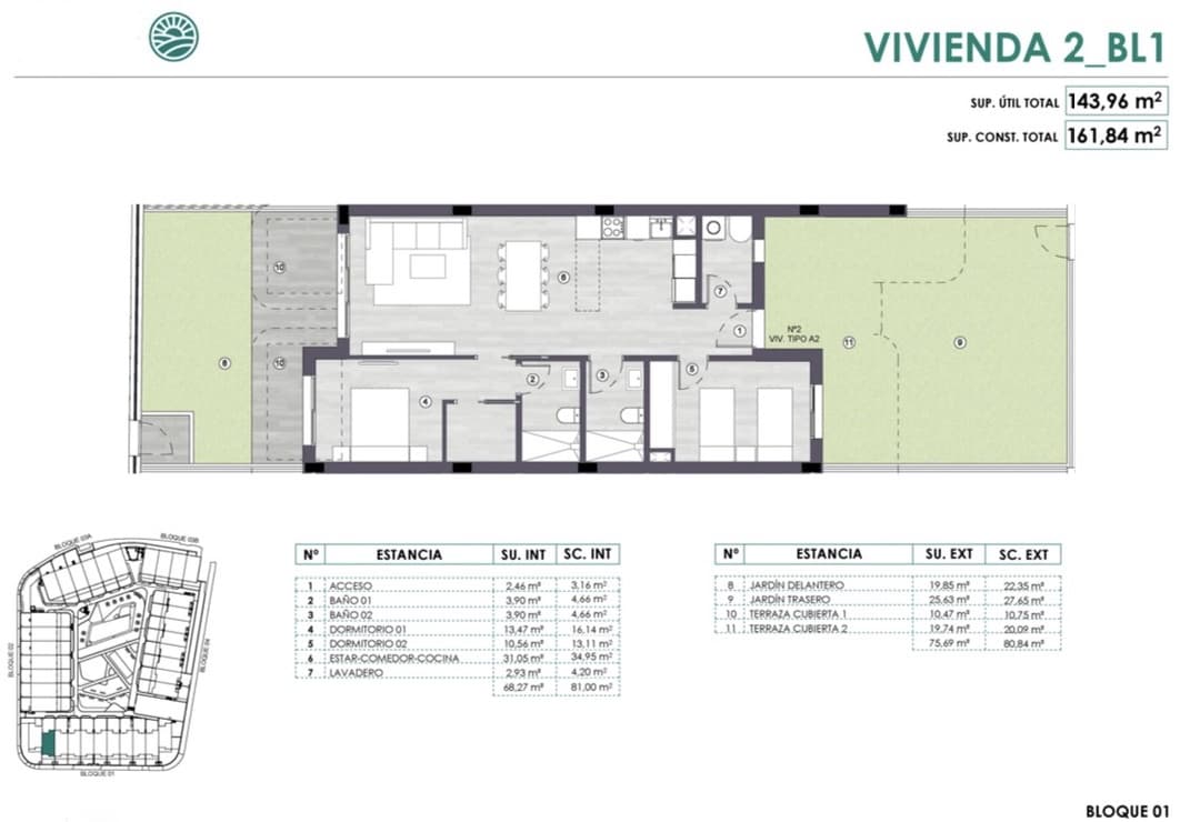 2 chambre Appartement à vendre à Alicante ville - 225 000 € (Ref: 9972506)