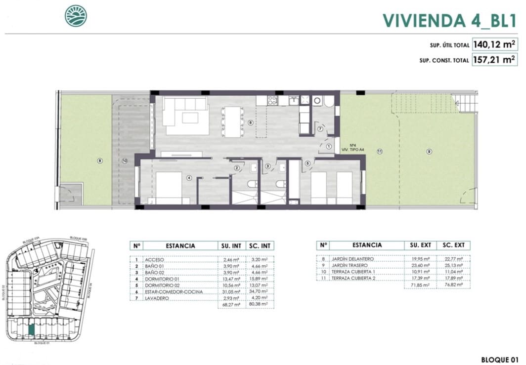 2 chambre Appartement à vendre à Alicante ville - 225 000 € (Ref: 9972506)