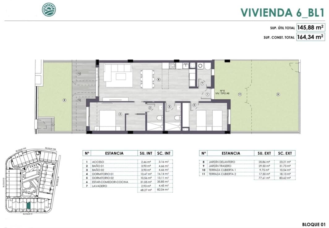2 chambre Appartement à vendre à Alicante ville - 225 000 € (Ref: 9972506)