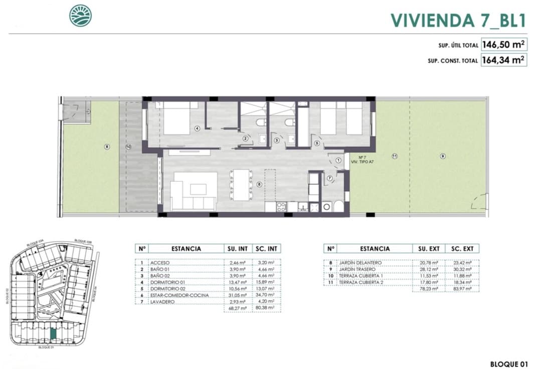 2 chambre Appartement à vendre à Alicante ville - 225 000 € (Ref: 9972506)